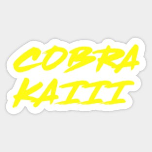 Cobra Kai Season 3 Sticker